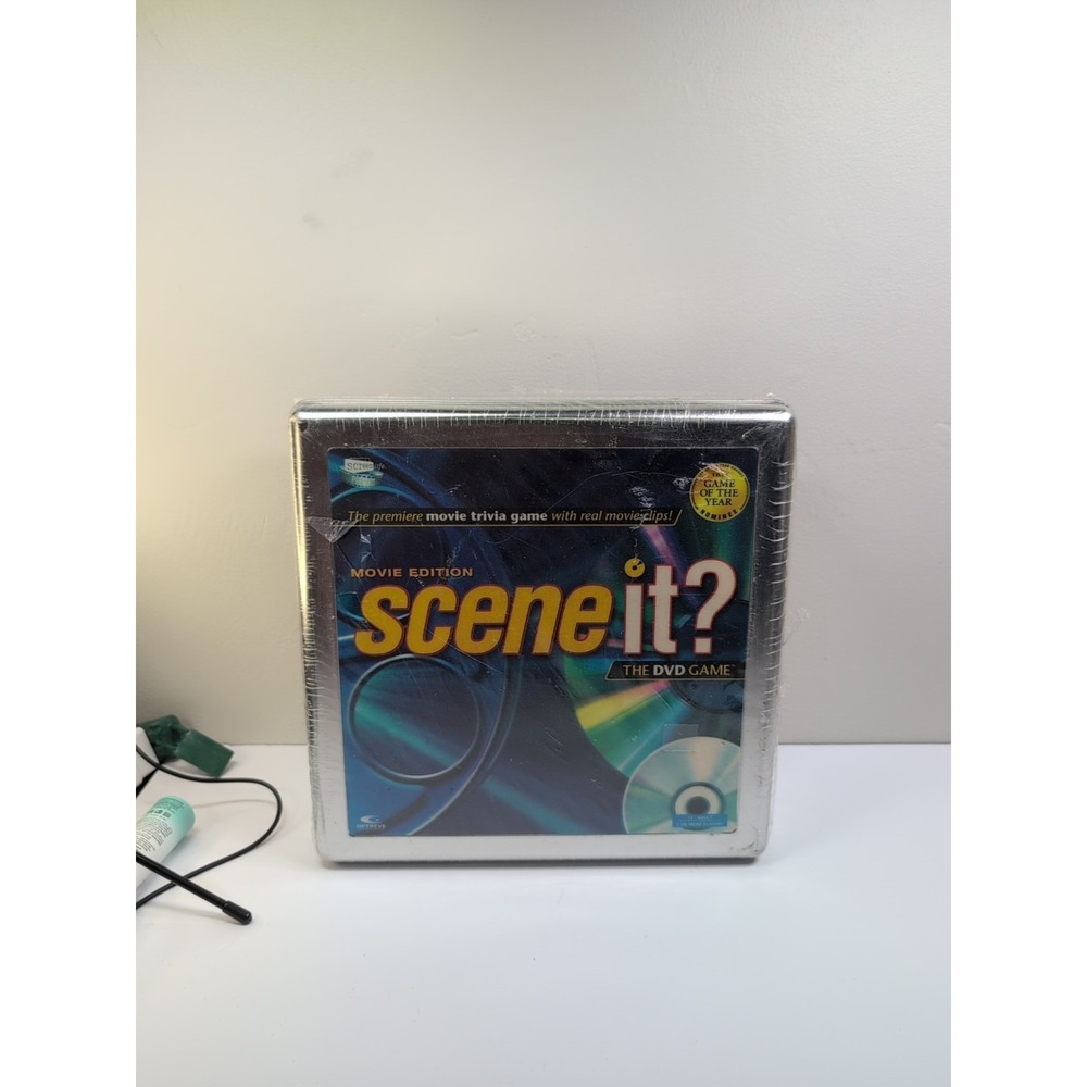 Scene It? DVD Game Movie Edition 2006 Board Game of the Year SEALED‎ Metal Tin
